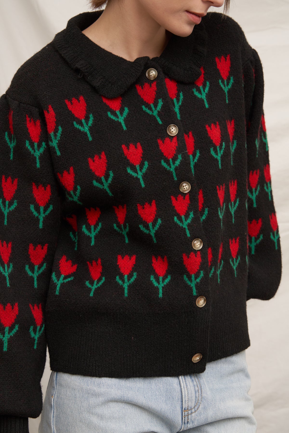 Pick Me Tulip Cardigan