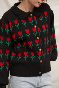 Pick Me Tulip Cardigan