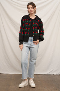 Pick Me Tulip Cardigan