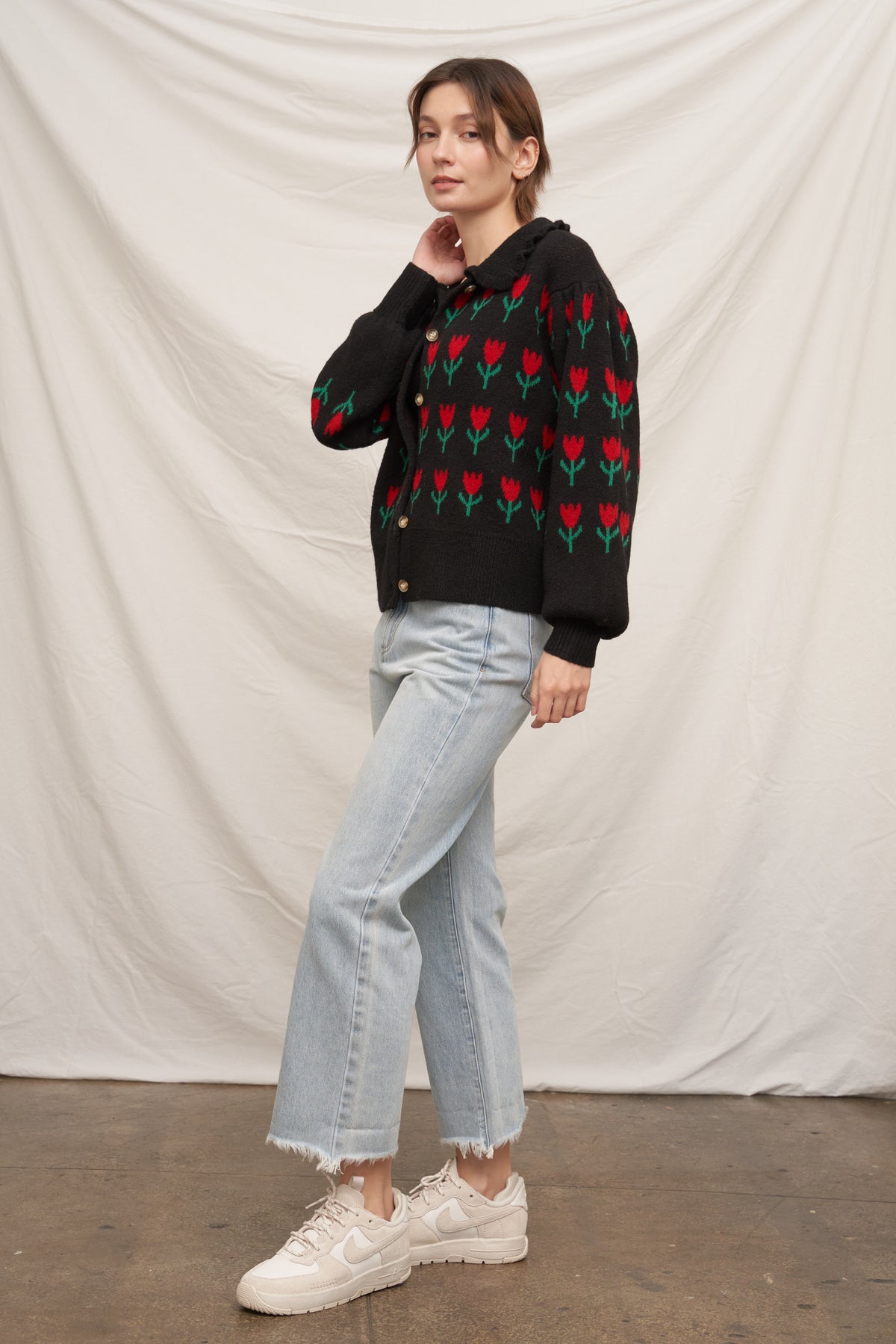 Pick Me Tulip Cardigan