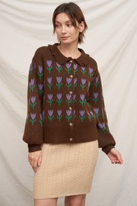 Pick Me Tulip Cardigan
