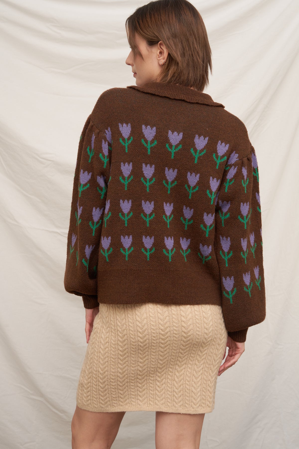 Pick Me Tulip Cardigan