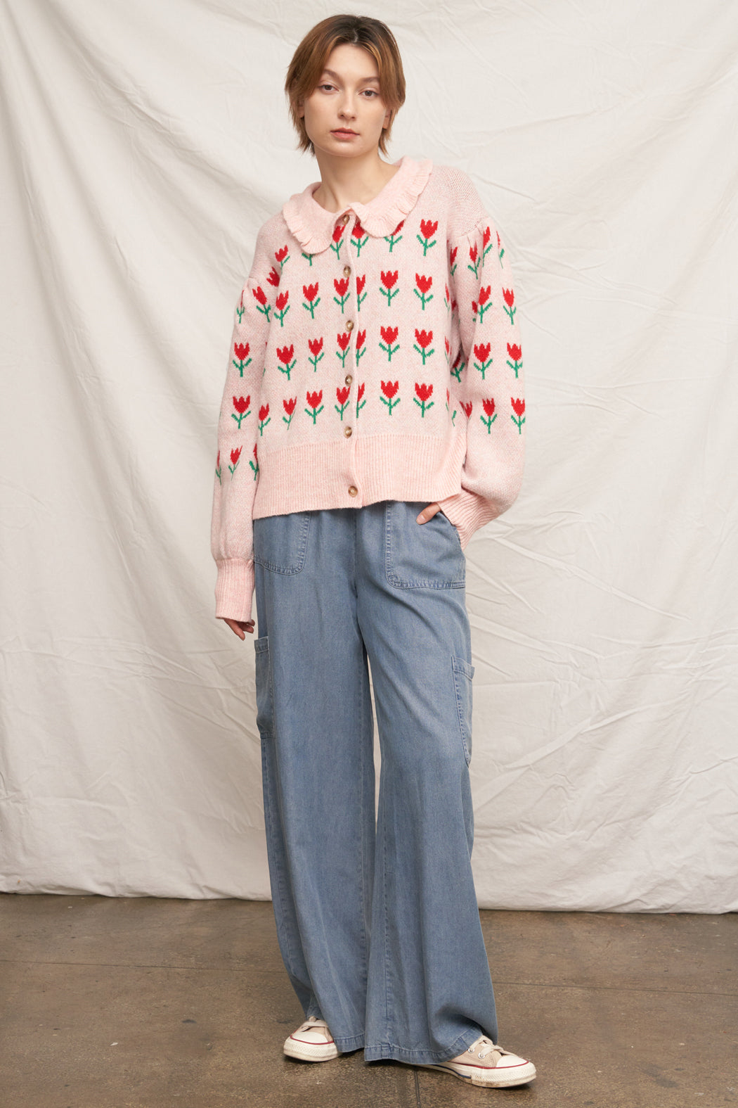 Pick Me Tulip Cardigan