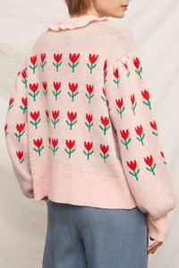 Pick Me Tulip Cardigan