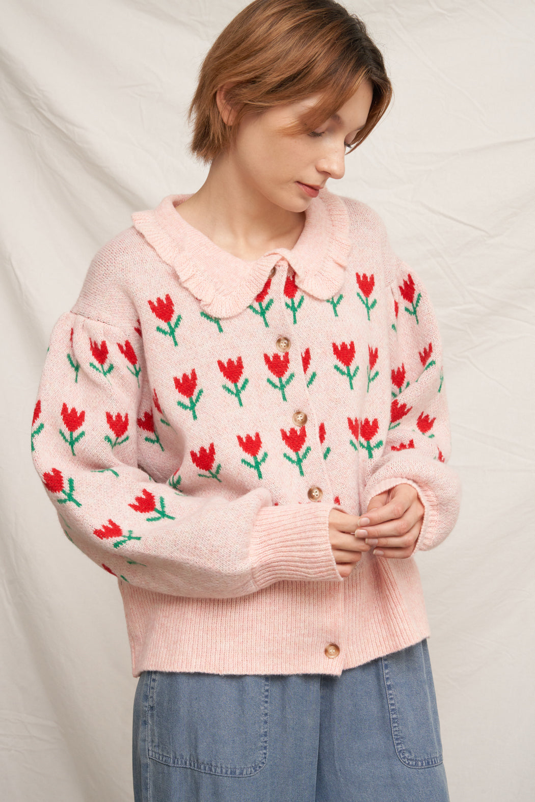 Pick Me Tulip Cardigan