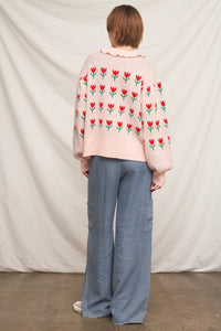 Pick Me Tulip Cardigan