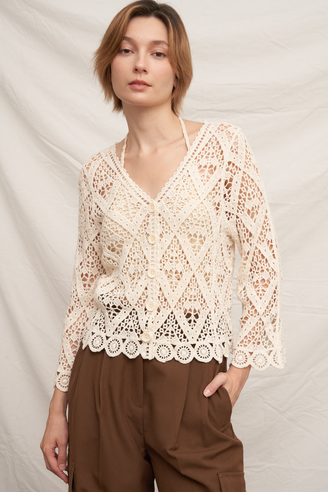 EC Crochet Cardigan
