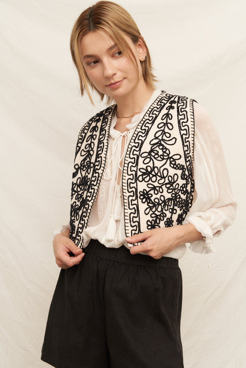 Whispering Threads Vest