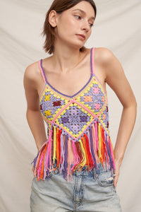 Cherry On Top Crochet Top