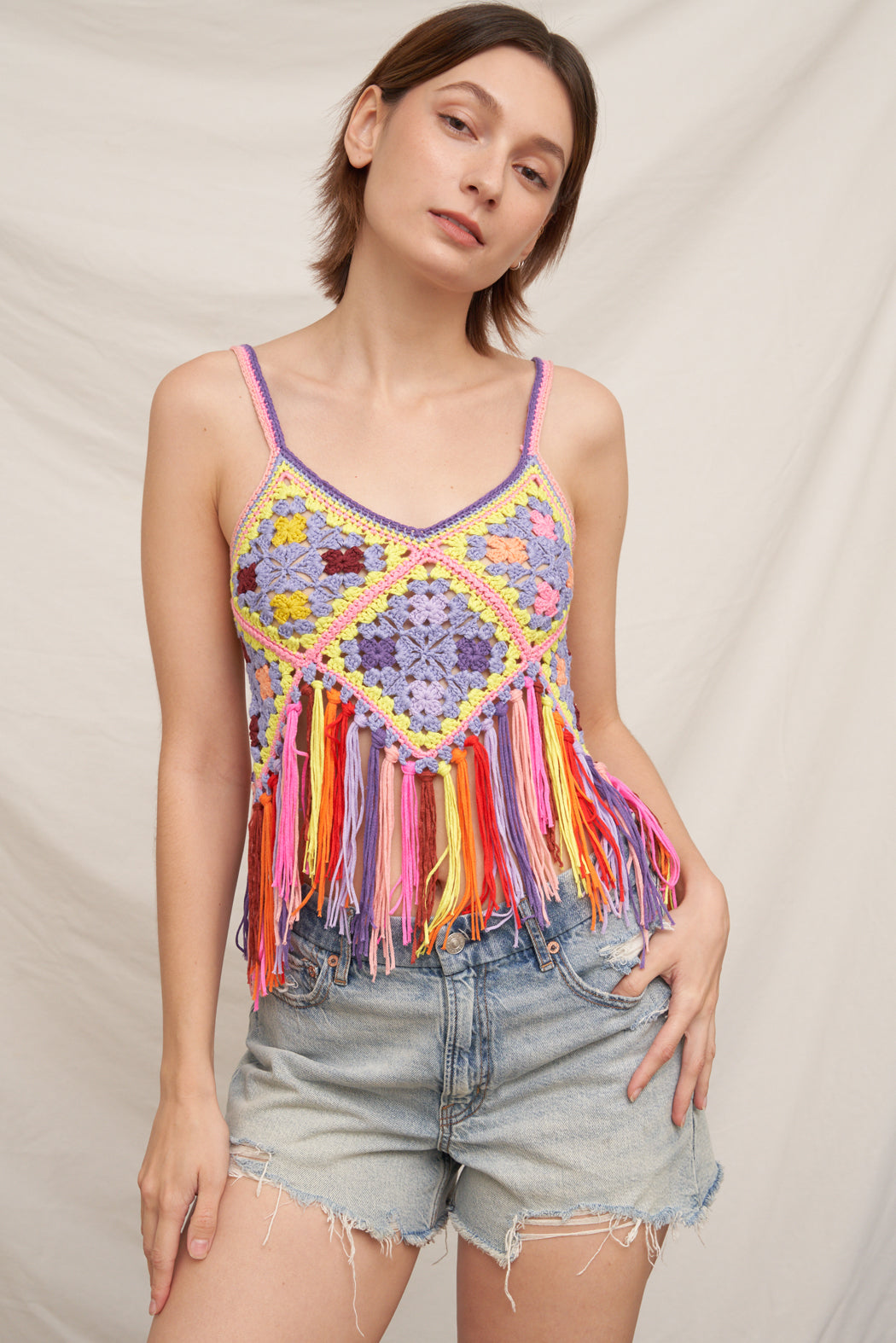 Cherry On Top Crochet Top