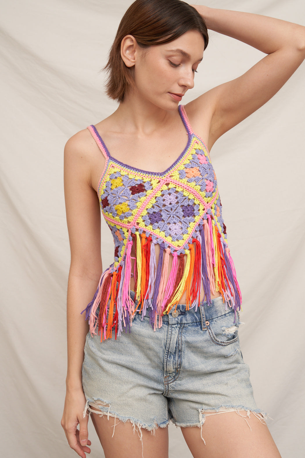 Cherry On Top Crochet Top