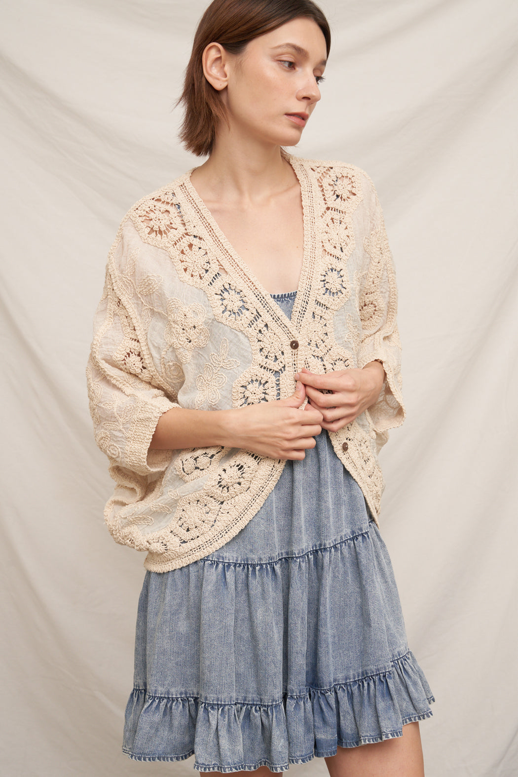 Caspian Crochet Cardigan