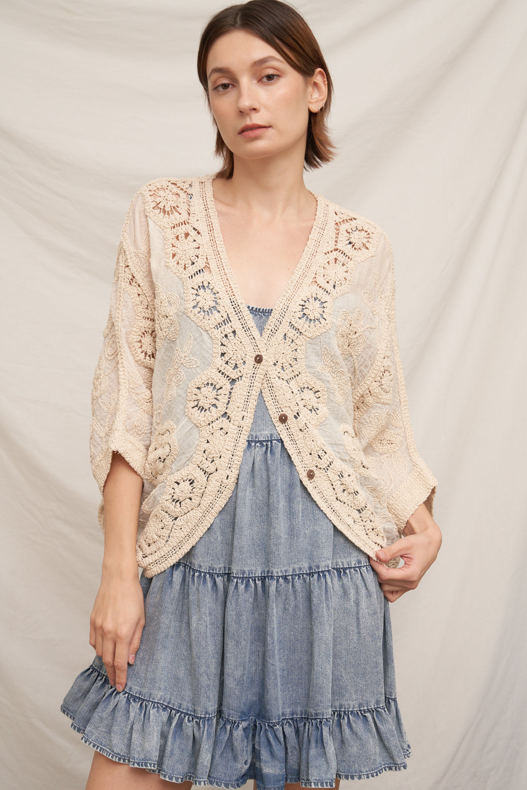Caspian Crochet Cardigan