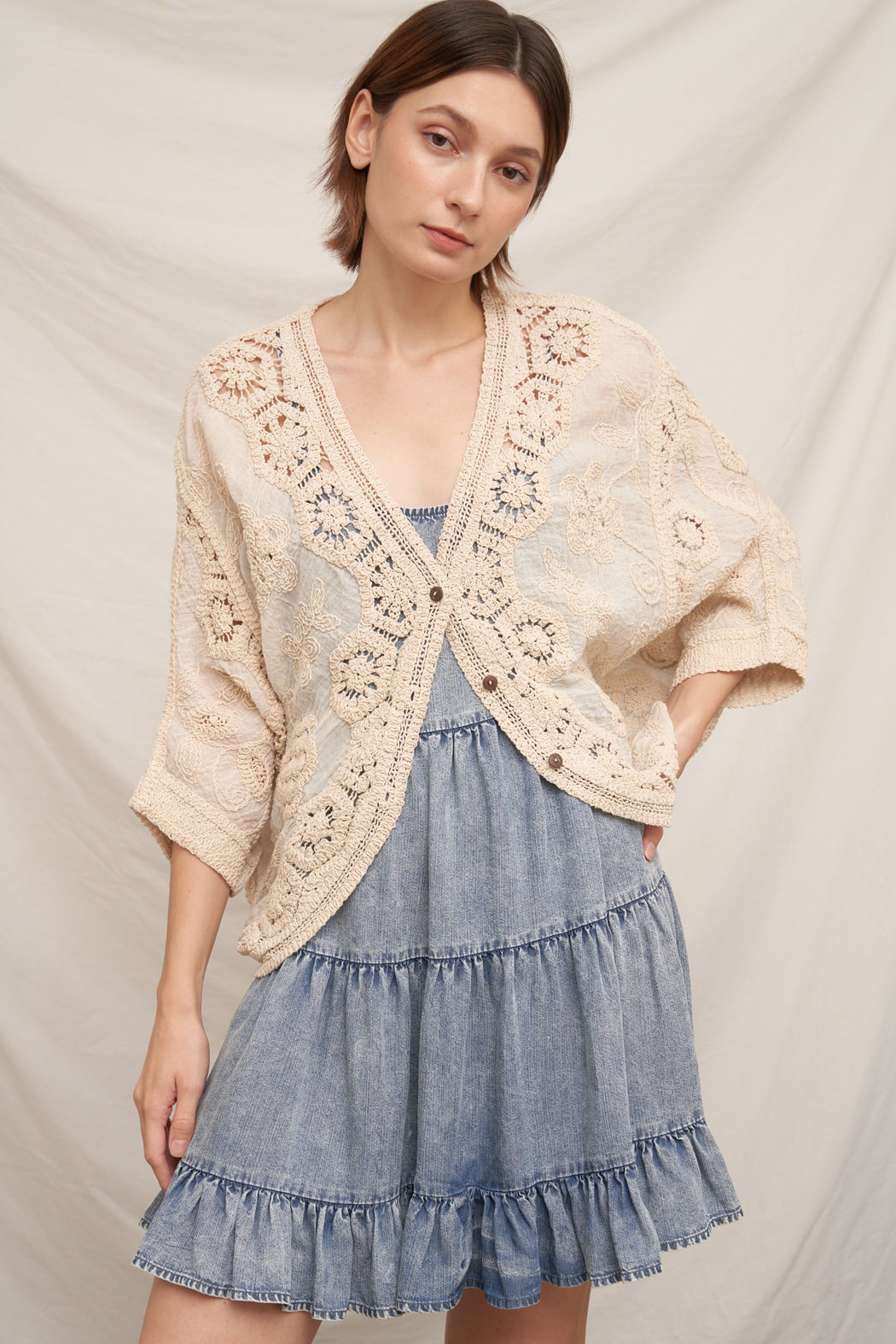 Caspian Crochet Cardigan