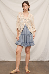 Caspian Crochet Cardigan