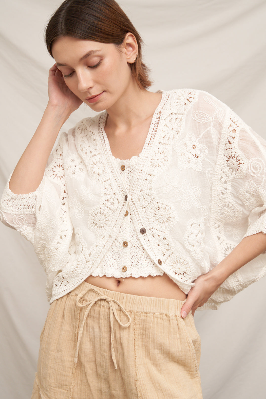 Caspian Crochet Cardigan