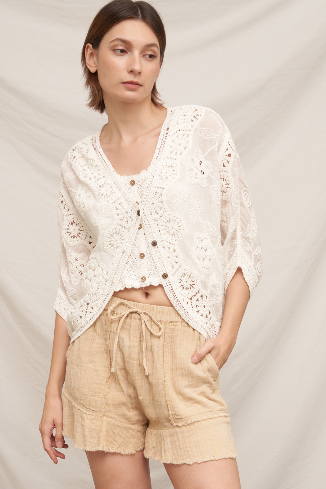 Caspian Crochet Cardigan