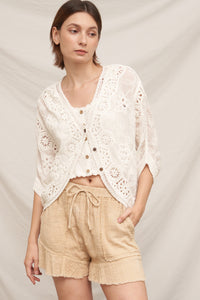 Caspian Crochet Cardigan