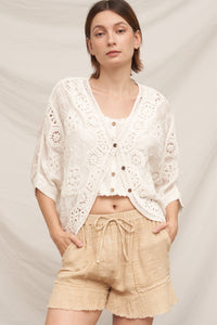 Caspian Crochet Cardigan