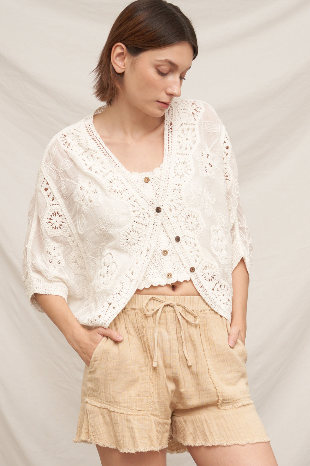 Caspian Crochet Cardigan