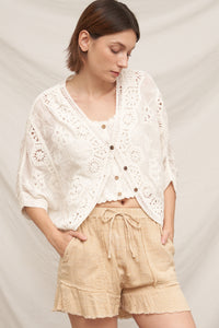 Caspian Crochet Cardigan