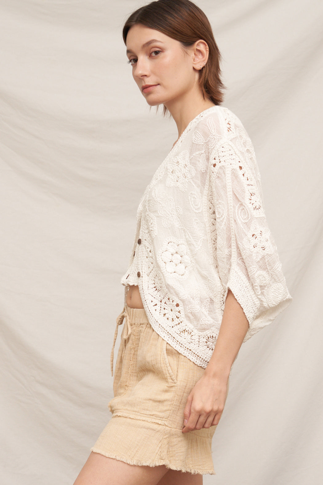 Caspian Crochet Cardigan