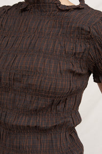 Baker Street Plaid Top
