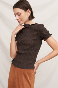 Baker Street Plaid Top