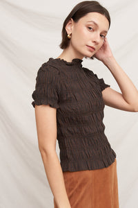 Baker Street Plaid Top