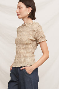 Baker Street Plaid Top