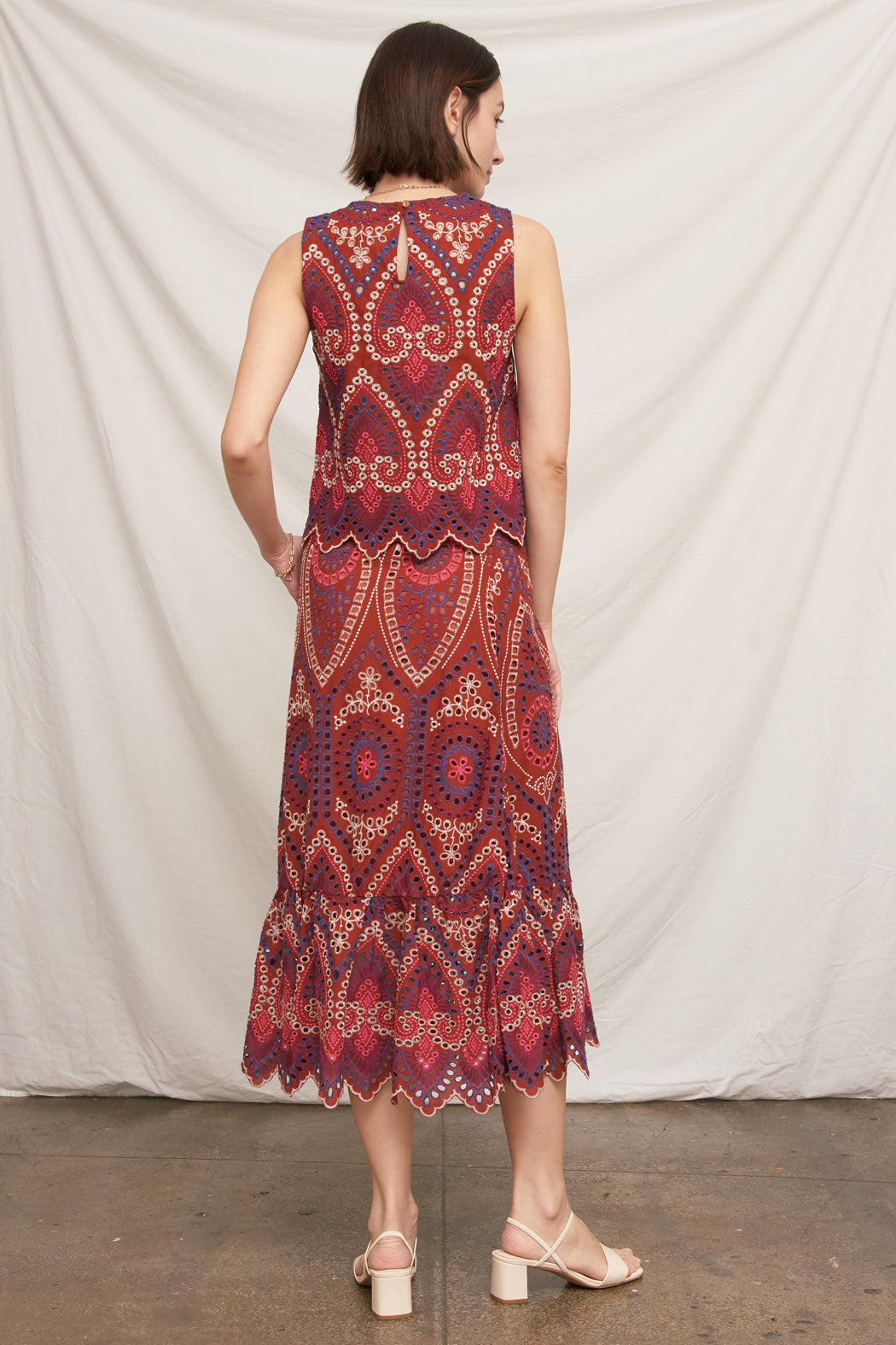 One Fine Day Embroidery Top