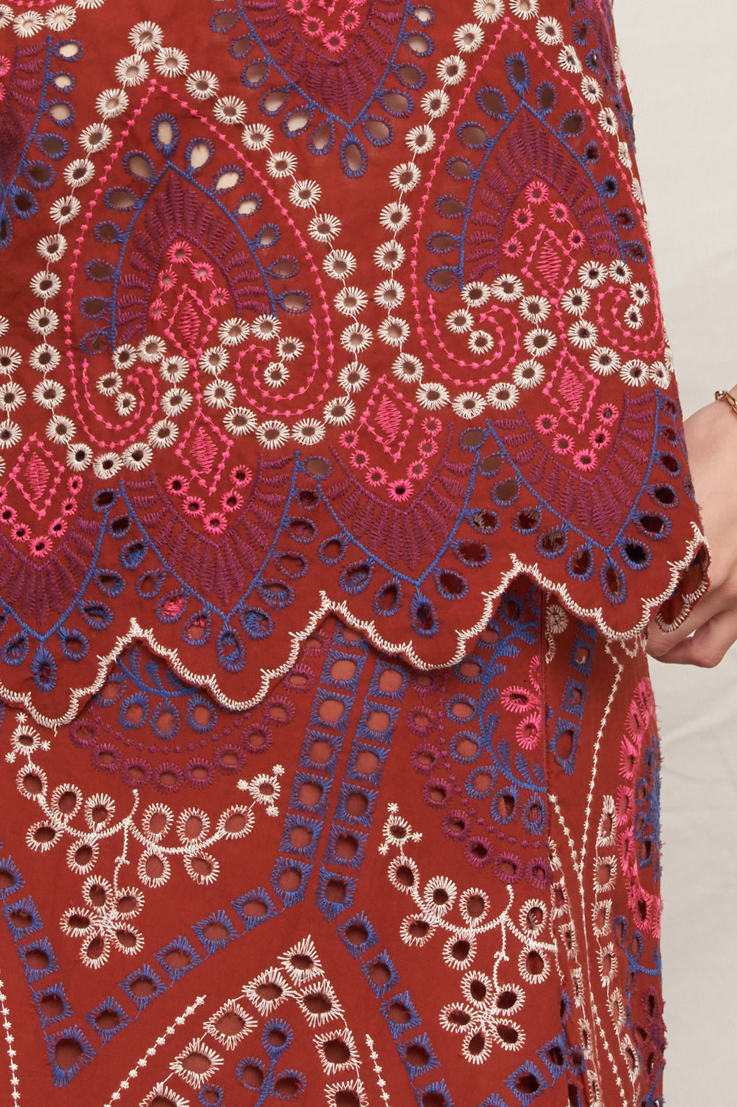 One Fine Day Embroidery Top