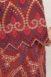 One Fine Day Embroidery Top