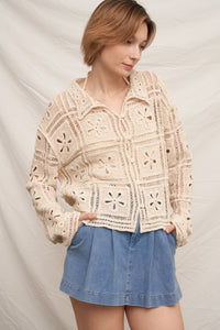 Bonnie Crochet Cardigan