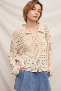 Bonnie Crochet Cardigan