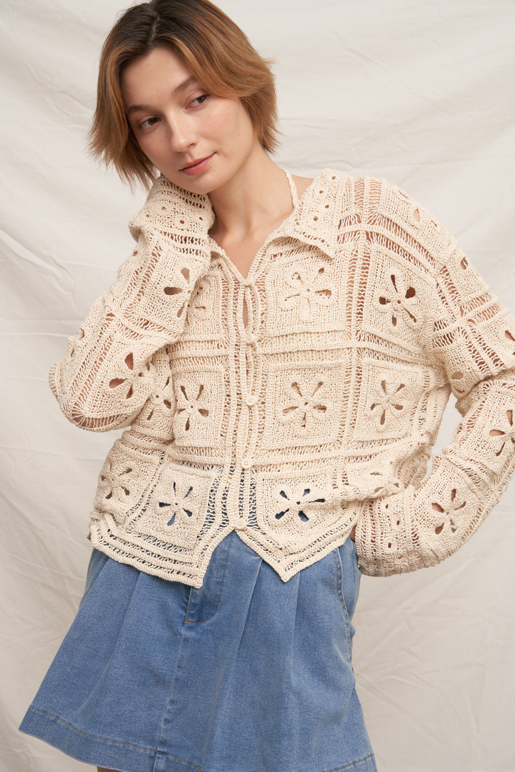 Bonnie Crochet Cardigan