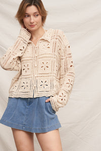 Bonnie Crochet Cardigan
