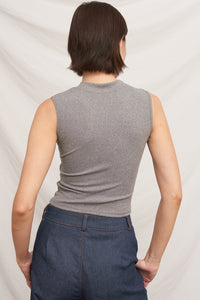 EC On Repeat Mock Neck Tank