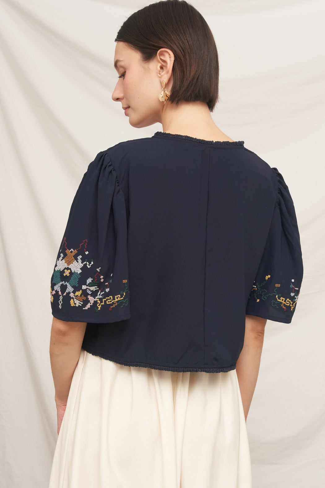 Maya Embroidery Top
