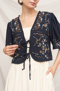 Maya Embroidery Top