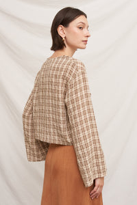 Della Tie-Front Top