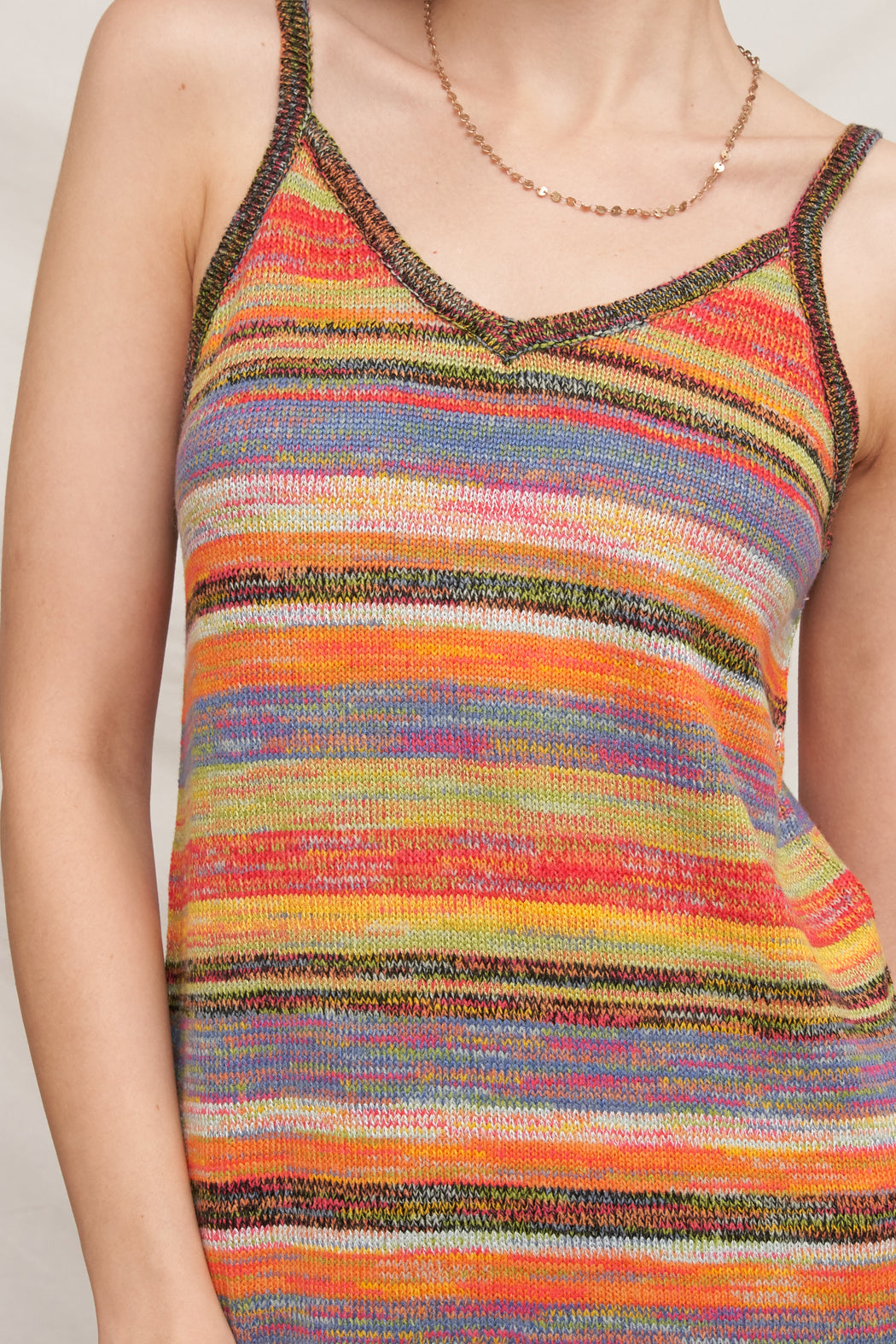 Rainbow Knit Dress