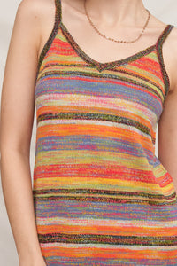 Rainbow Knit Dress