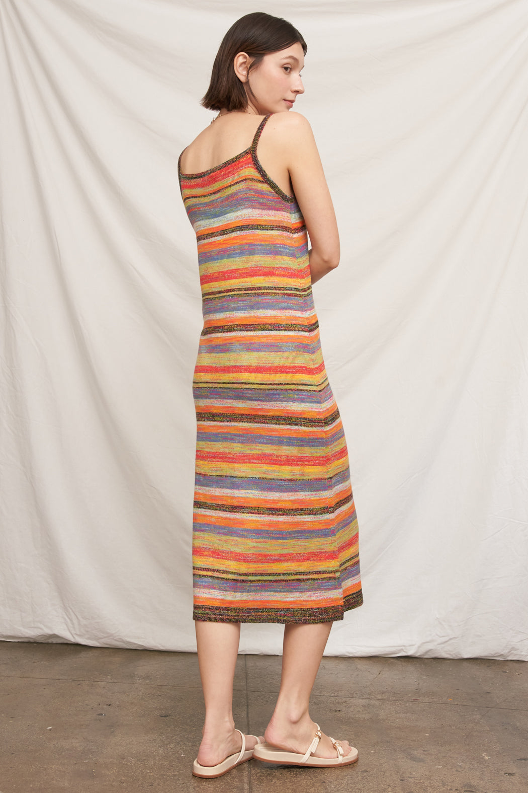 Rainbow Knit Dress