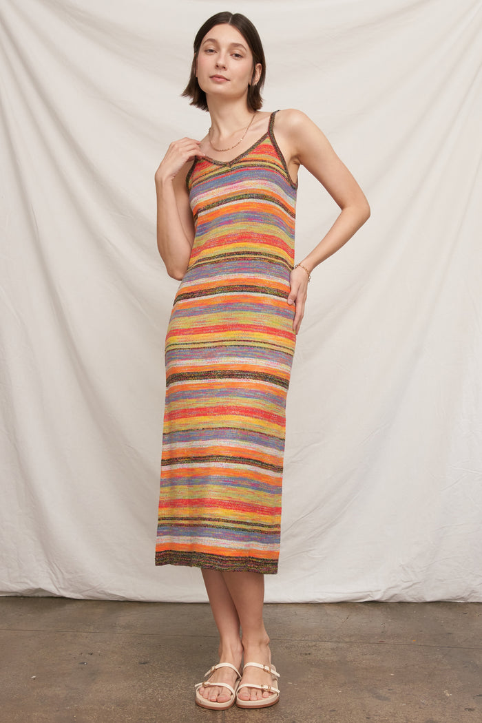 Rainbow Knit Dress