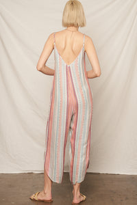 Marina Stripe Jumpsuit