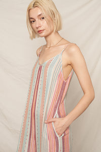 Marina Stripe Jumpsuit