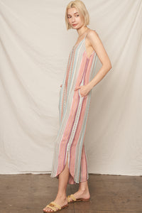 Marina Stripe Jumpsuit
