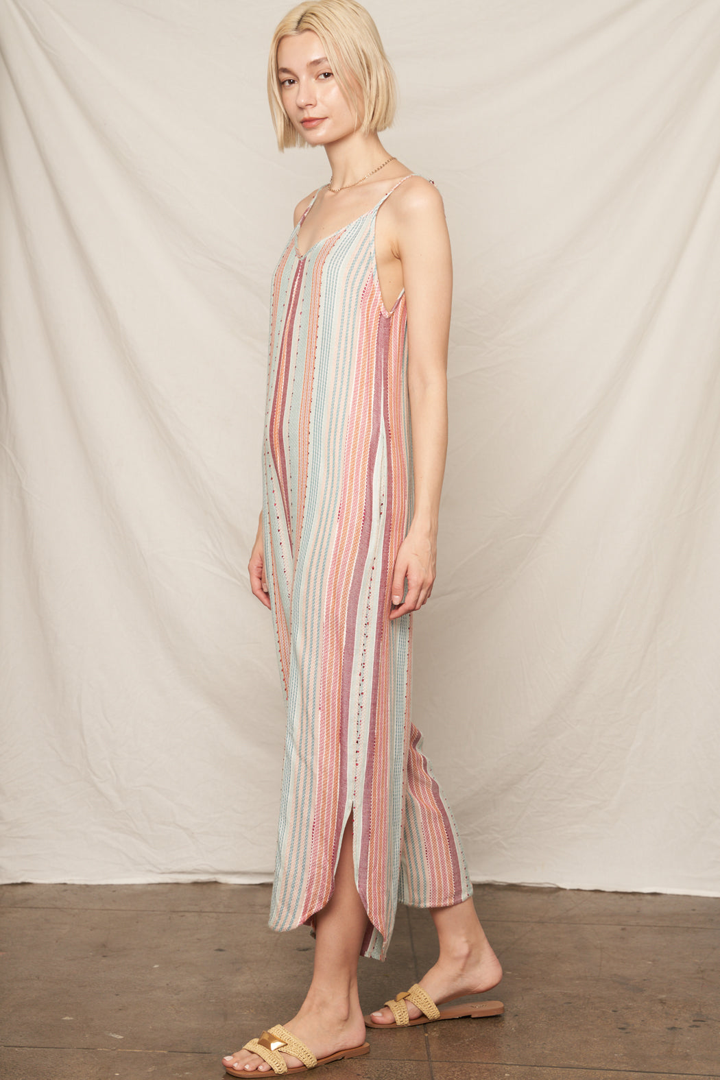 Marina Stripe Jumpsuit