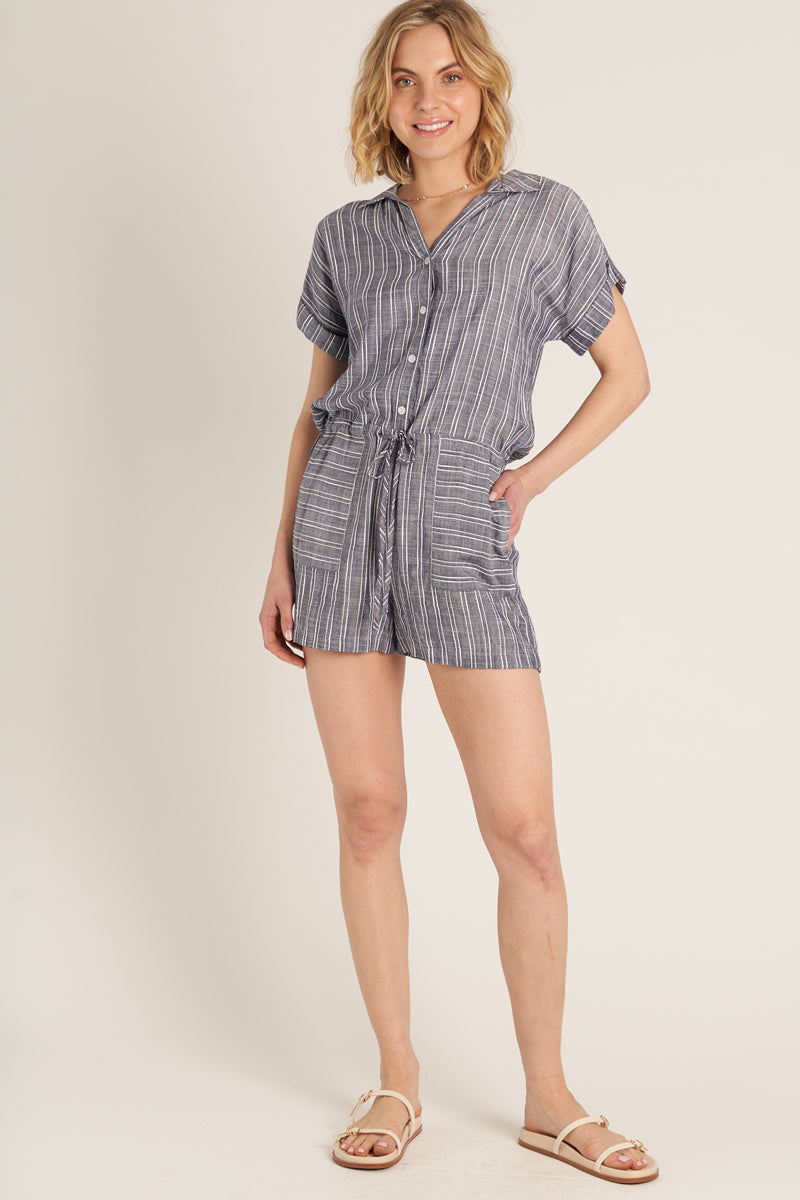 Jacky Katz Stripe Romper